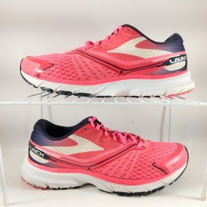 Brooks Launch 2 Sneaker Womens Sz 7.5 Pink Run